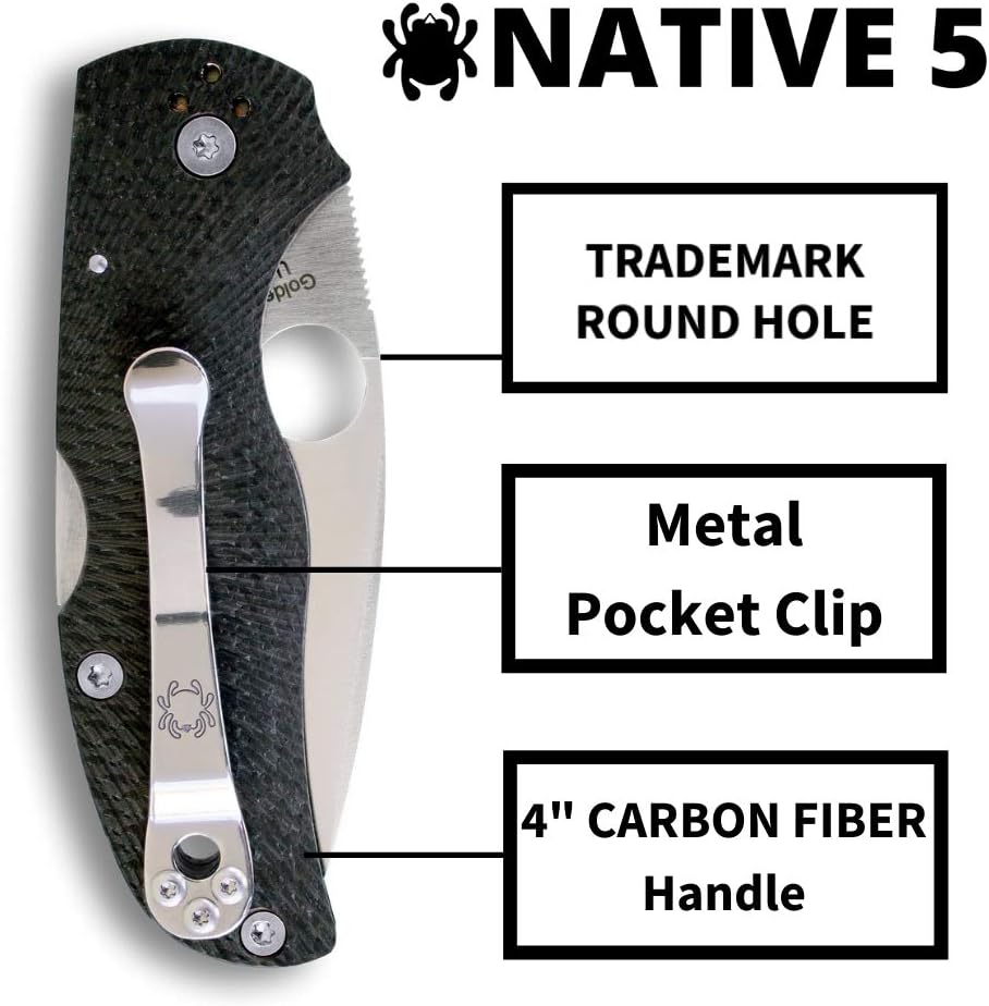 Spyderco Native 5 Folding Knife with 2.95" Blade