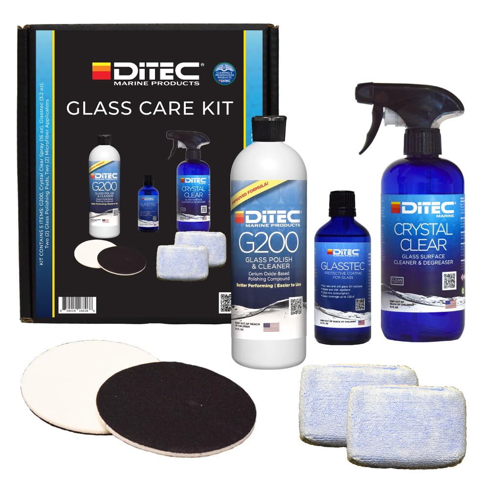 DiTEC Marine Glass Care Kit