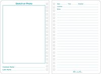 Rite in the Rain Weatherproof Spiral Notebook, 4.625" x 7", Yellow Cover, Birders Journal (No. 195)