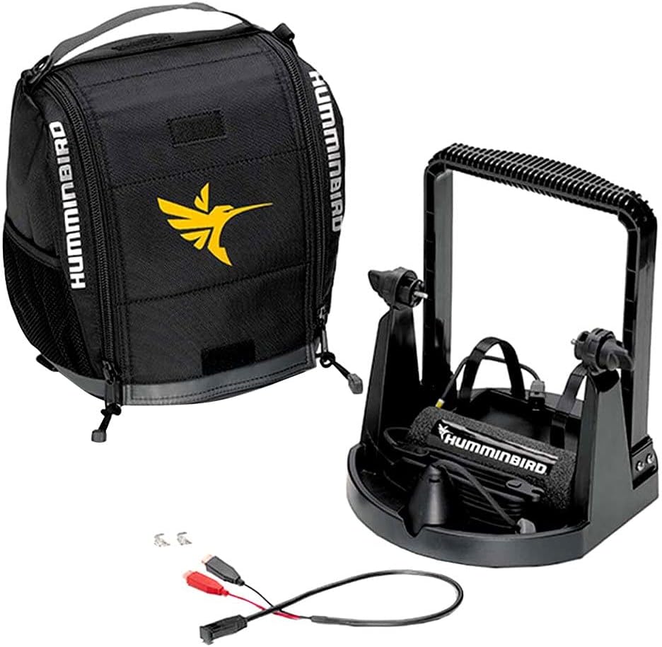 Humminbird ICE PTC Chirp H5 FB Portable Fish Finder Kit with CHIRP ICE Transducer Portable ICE Kit + Rechargeable Battery