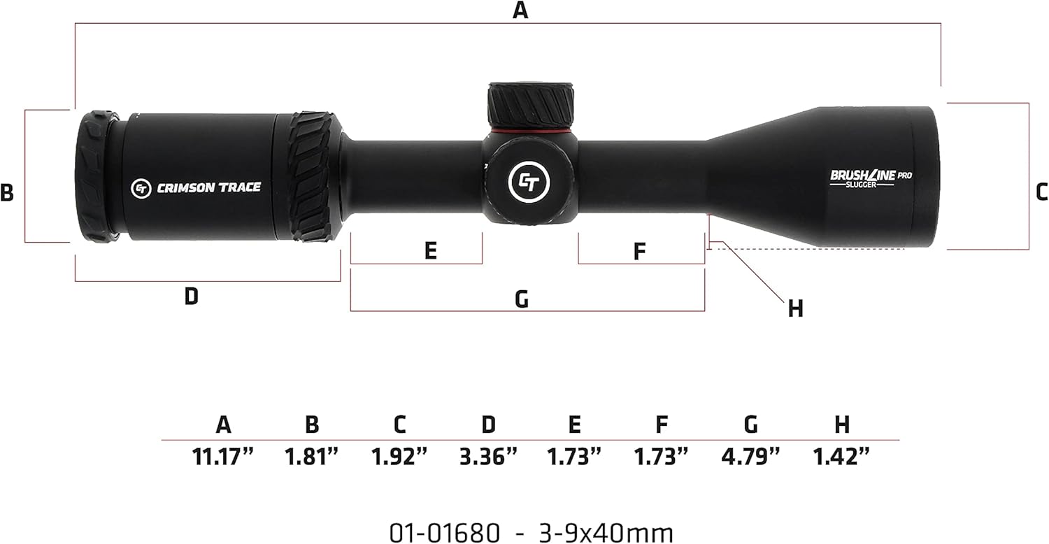 CRIMSON TRACE Brushline Pro Riflescope