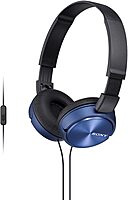 Sony MDR-ZX310AP ZX Series Wired On Ear Headphones with mic