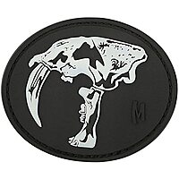 MAXPEDITION Sabertooth Skull Patch Glow