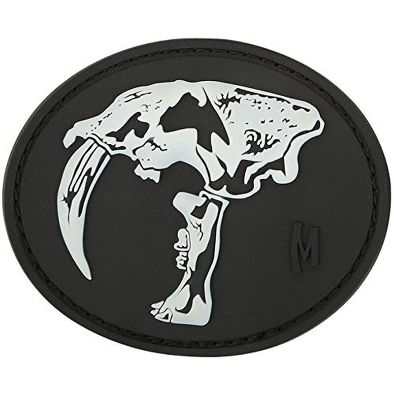 MAXPEDITION Sabertooth Skull Patch Glow