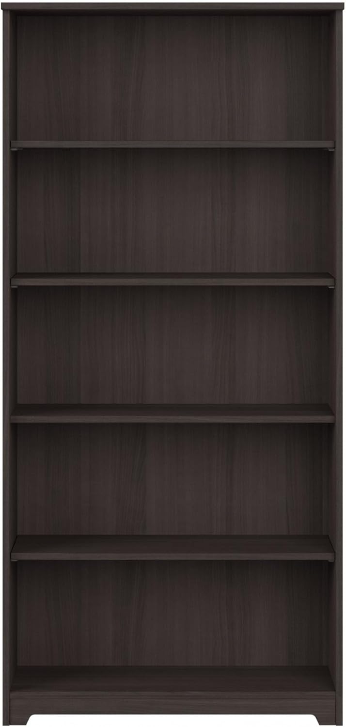 BUSH FURNITURE Cabot Tall 5 Shelf Bookcase