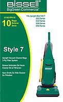 Bissell U1451-PK10 Vacuum Bags, 3 Quart, Pack Of 10 Bags