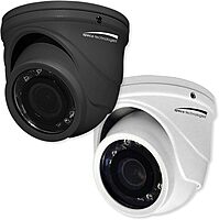 Speco 4MP HD-TVI Mini Turret Camera 2.9mm Lens - White Housing
