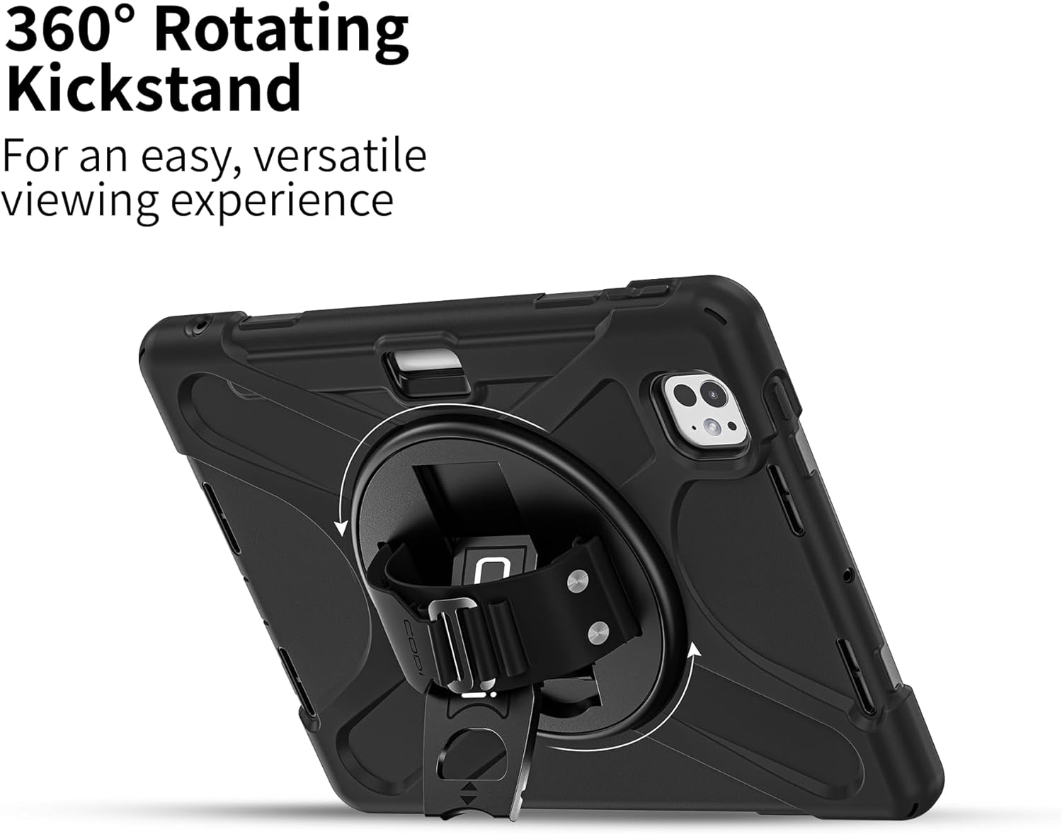 CODi Rugged Case for iPad Pro 11" (M4) (2024) | 360° Protection, Drop-Test & Fluid Contamination Certified