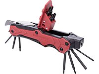 Birchwood Casey Universal Gun Multi-Tool | Durable Versatile Compact Portable Gunsmithing 14-in-1 Tool | Bits, Bit Driver