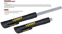 Lansky Retractable Diamond Pen Knife Sharpener, Black, One Size (DROD1)