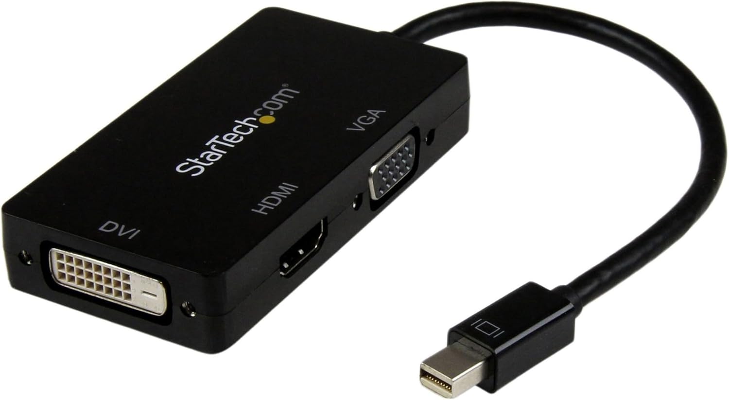 StarTech.com 3-in-1 Mini DisplayPort Adapter - Mini DP to HDMI, DVI, VGA or DisplayPort