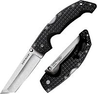 Cold Steel Voyager Large Folding Knife with Griv-Ex Handle and Tri-Ad Lock