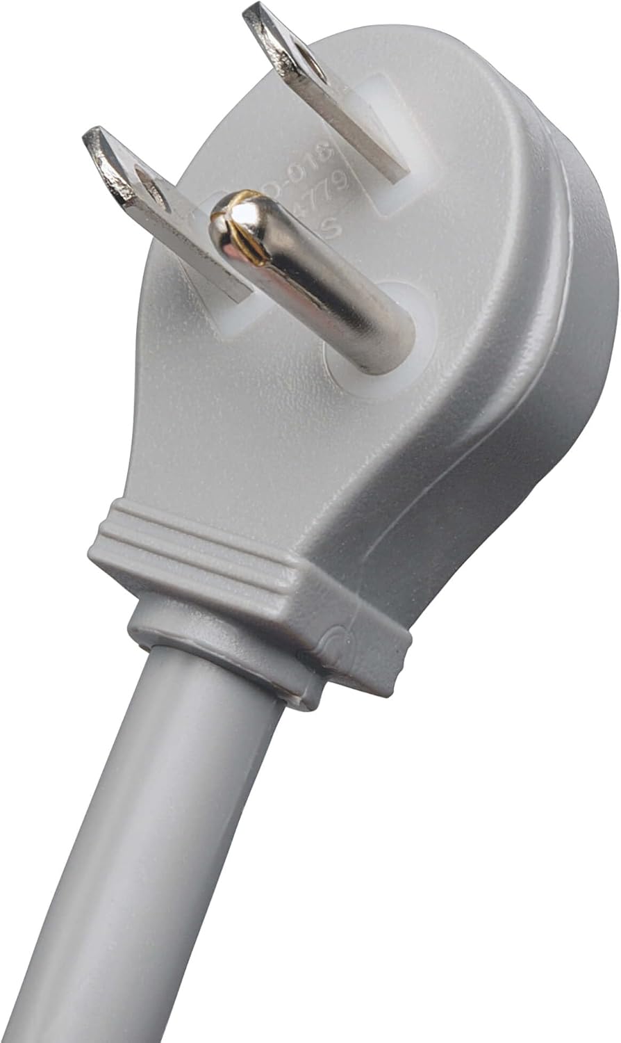 Tripp Lite 6 Outlet Surge Protector Power Strip, 6ft Cord, Right-Angle Plug, & $50,000 Insurance (TR-6) Grey