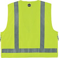 ERGODYNE GloWear 8250Z Surveyors Reflective Safety Vest