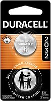 Duracell 2032 Lithium Battery, 2 Count (Pack of 1), Child Safety Features, Compatible with Key Fob, Tea Light Candles and Other Devices, CR2032 Battery