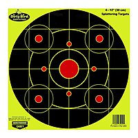Birchwood Casey Dirty Bird Bull's-Eye Splattering Sight-In Targets