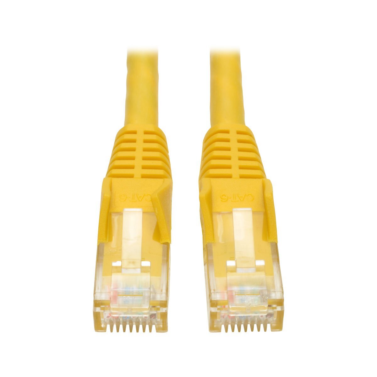 Tripp Lite Cat6 Gigabit Snagless Molded Patch Cable (RJ45 M/M ) - Yellow, 2-ft.(N201-002-YW)