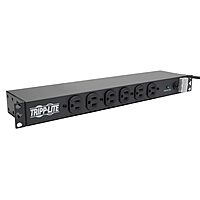Tripp Lite 1U Rackmount Power Strip PDU, 15A 120V, 15ft Cord