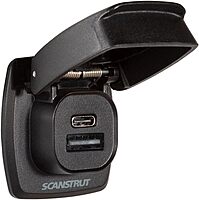 Scanstrut Flip Pro Plus Fast Charge USB-A & USB-C Socket