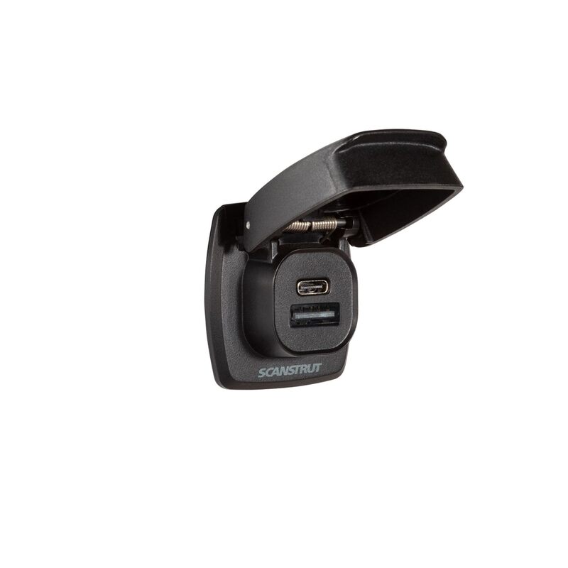Scanstrut Flip Pro Plus Fast Charge USB-A & USB-C Socket