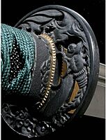 Cold Steel Dragon Fly Wakizashi 1060 Carbon Steel Ray Skin Sword