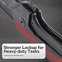 CIVIVI Hypersonic Folding Pocket Knife for EDC, Frame Lock, 3.7" 14C28N, Designed by Gustavo T. Cecchini