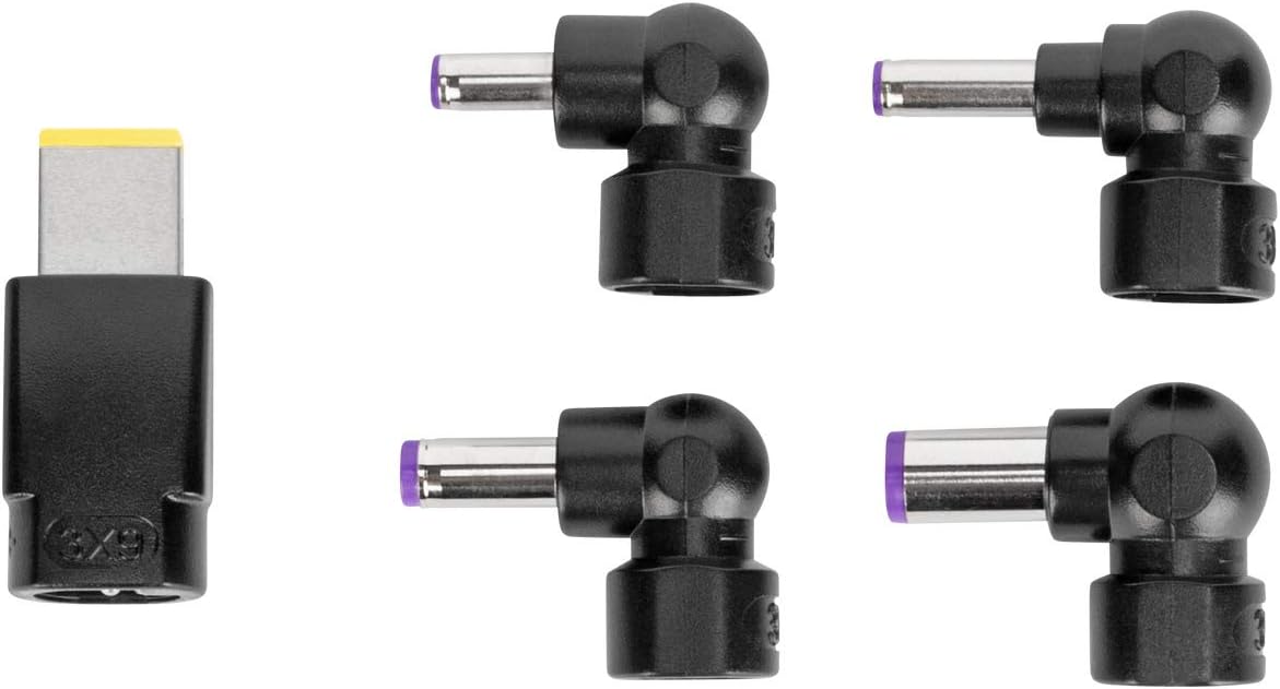 Targus 90W AC Semi-Slim Universal Laptop Charger with 6-Foot Cable, Includes 5 Power Tips Compatible with Major Brands: Acer