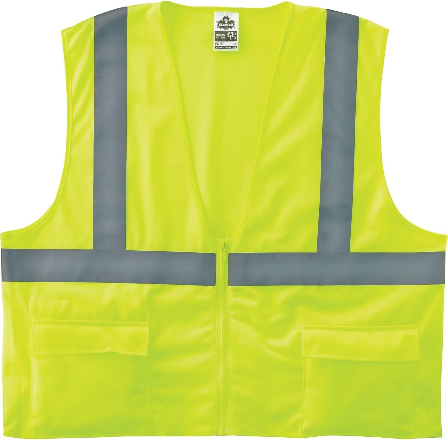 ERGODYNE GloWear 8225 Class 2 High-Visibility Safety Vest