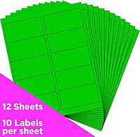 JAM PAPER Mailing Address Labels - Self-Adhesive Rectangular