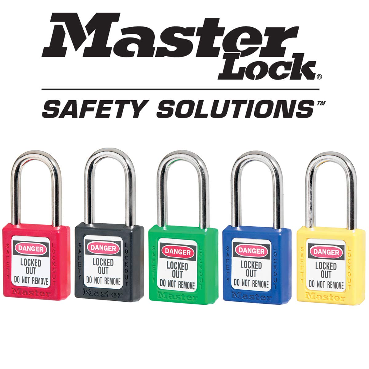 MASTER LOCK 410 Lockout Tagout Safety Padlock with Key