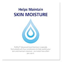 PURELL Advanced Instant Hand Sanitizer, 12 oz Pump Bottle