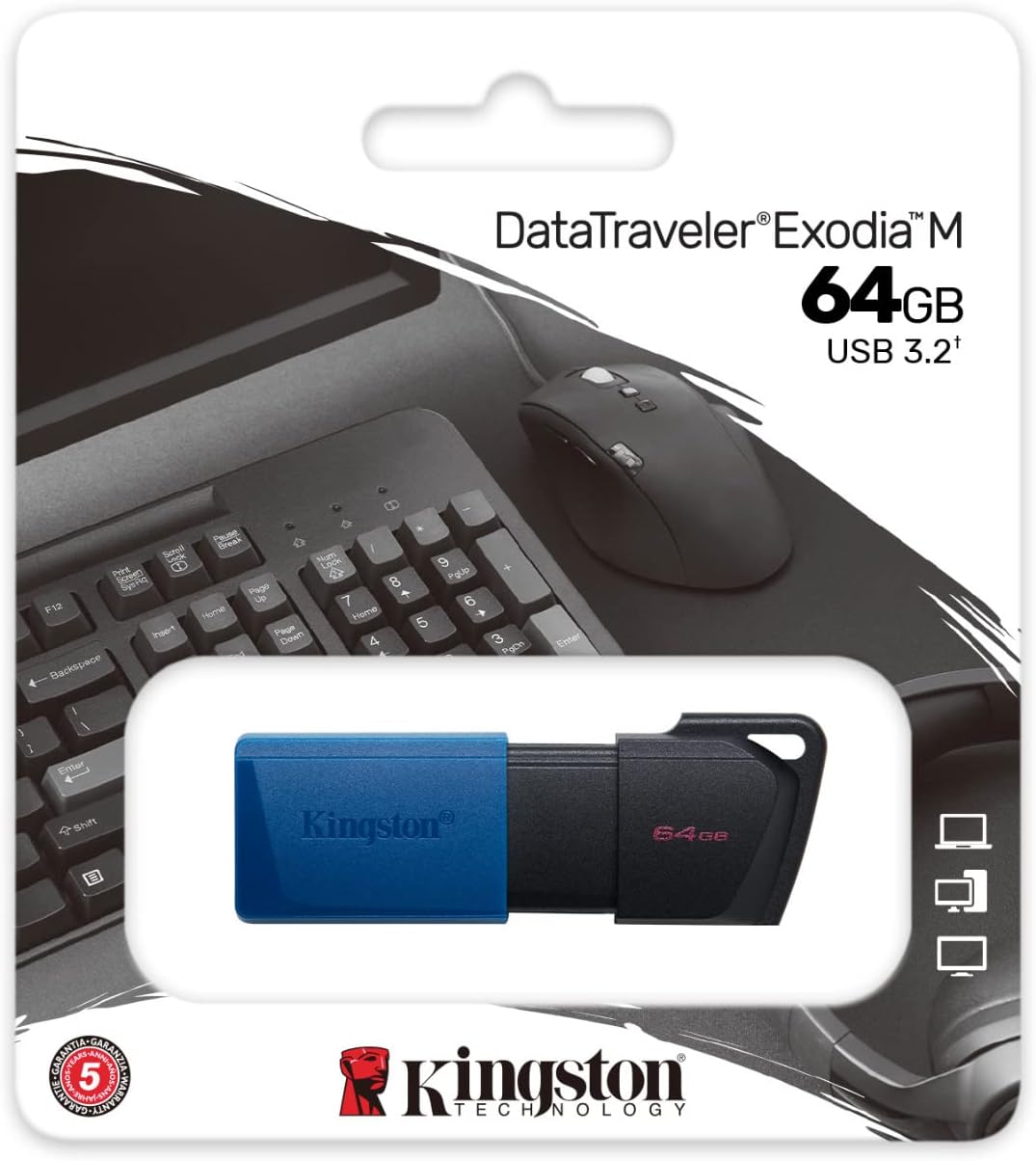 Kingston DataTraveler Exodia M USB 3.2 Gen 1 Flash Drive