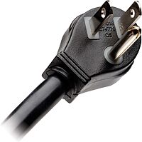 Tripp Lite TLP808B 8 Outlet Surge Protector Power Strip, 8ft Cord Right Angle Plug, Black, Lifetime Insurance