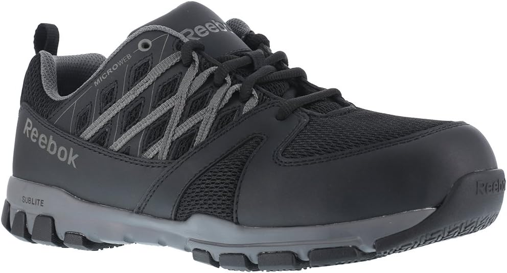 Reebok Sublite Work Steel Toe Safety Athletic Shoe