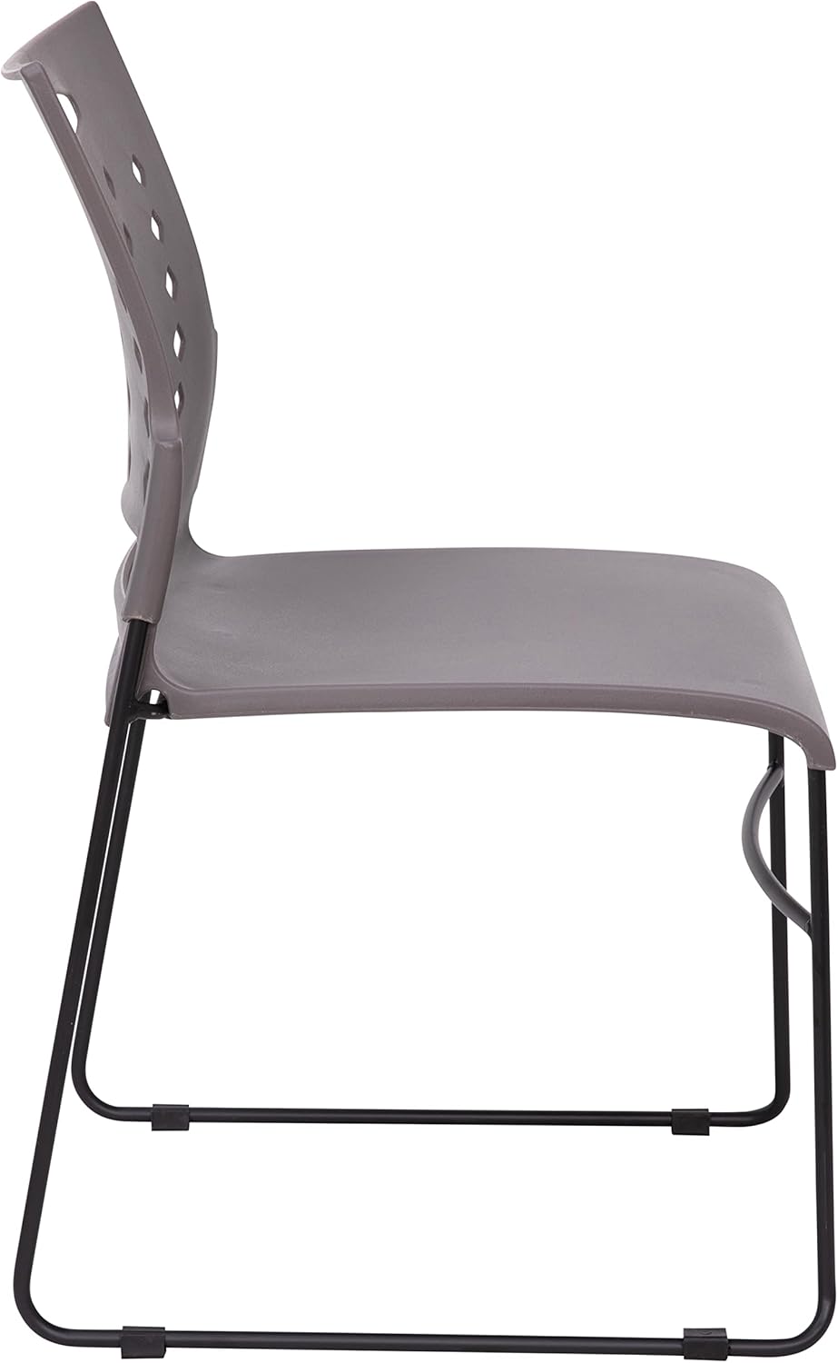 Flash Furniture Hercules Series 881 lb. Capacity Sled Base Stack Chair with Air-Vent Back