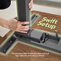 VARI ComfortEdge Electric Standing Desk – Adjustable Sit-Stand