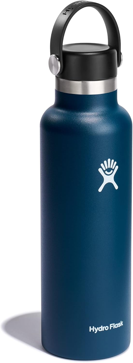 Hydro Flask Standard Mouth Insulated Stainless Steel Water Bottle with Flex Cap