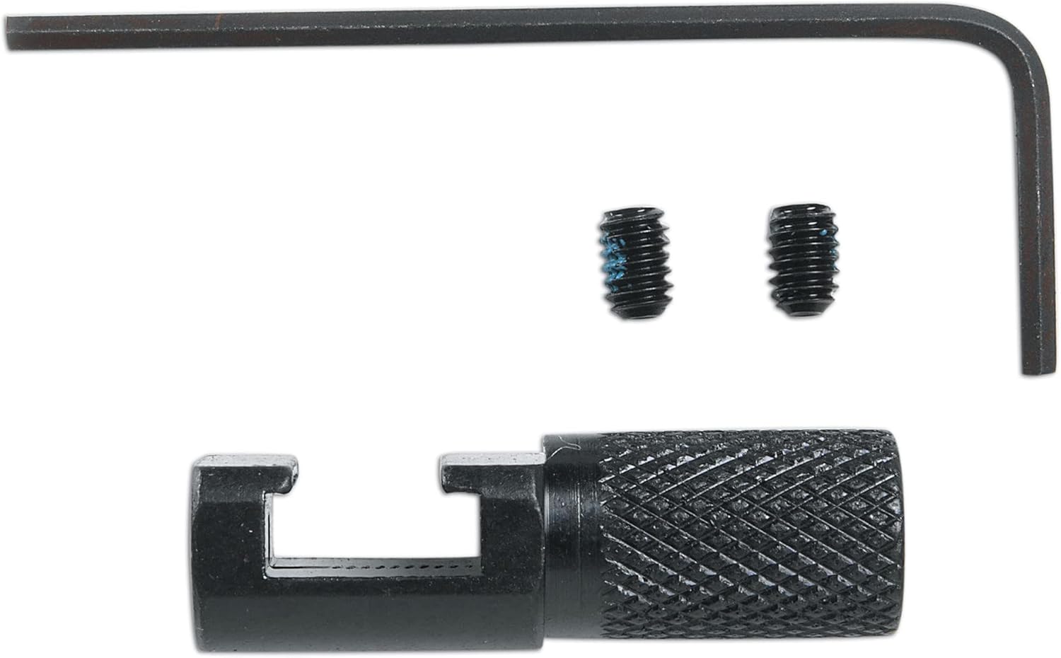 Uncle Mike's Hammer Extension, Blued Steel, Knurled Surface