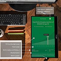 Mobile Pixels Portable Monitor - Laptop Screen Extender USB-C/HDMI