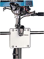 Sea-Dog Poly Rail Mount Motor Bracket - White