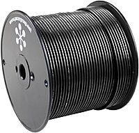 Pacer Black 18 AWG Primary Wire - 500' [WUL18BK-500]