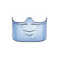 Bolle Safety Super Blast Visor with Clear Lens, Black/Blue, Clear