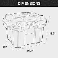 Pelican 30 Quart Elite Cooler Cement/White