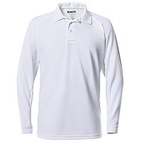 VERTX Mens Coldblack Long-Sleeve Tactical Polo Shirt