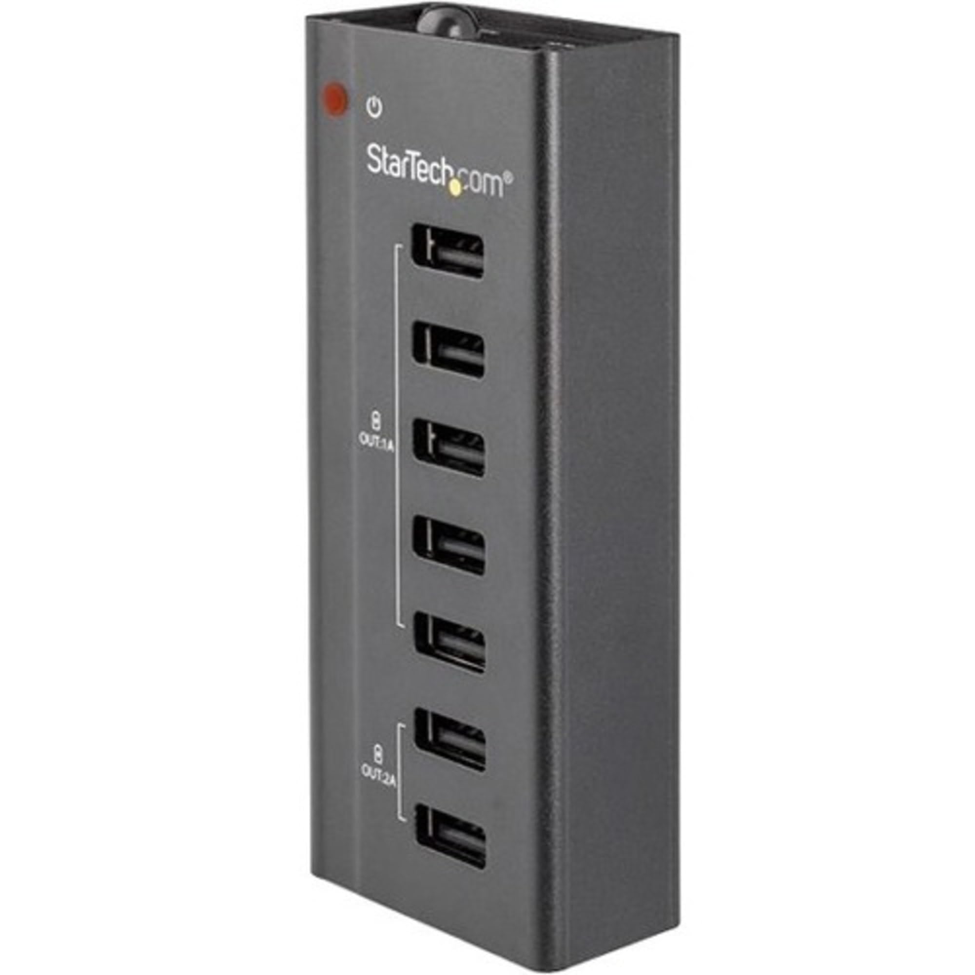 StarTech.com 7 Port USB Charging Station with 5X 1A Ports and 2X 2A Ports
