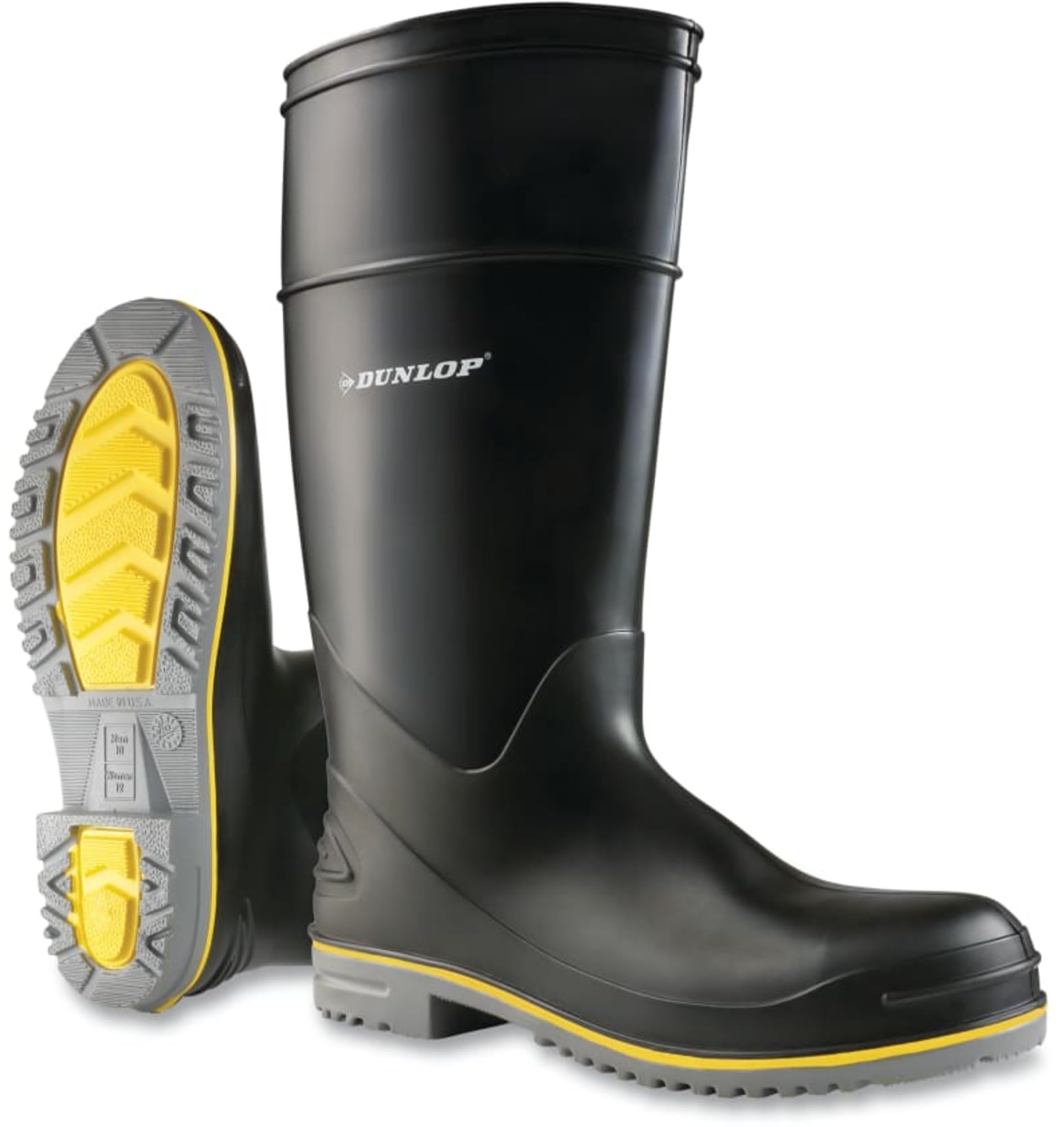 DUNLOP Protective Footwear, 15" Flex 3 St, 100% Waterproof, Superior Resistance to fats, Oils and Chemicals, 8990800.06