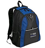 Thin Blue Line Backpack - Honeycomb Style
