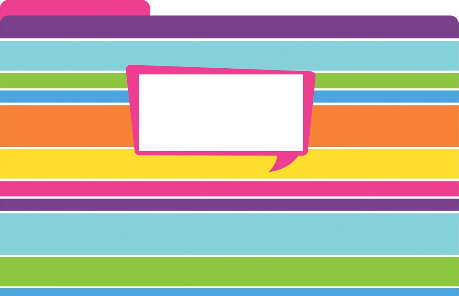 Barker Creek File Folders - Set of 9 Happy Legal Size Folders, 12pt Stock, Multi-Design Set, 1/3 Cut Tabs, Reversible, Home