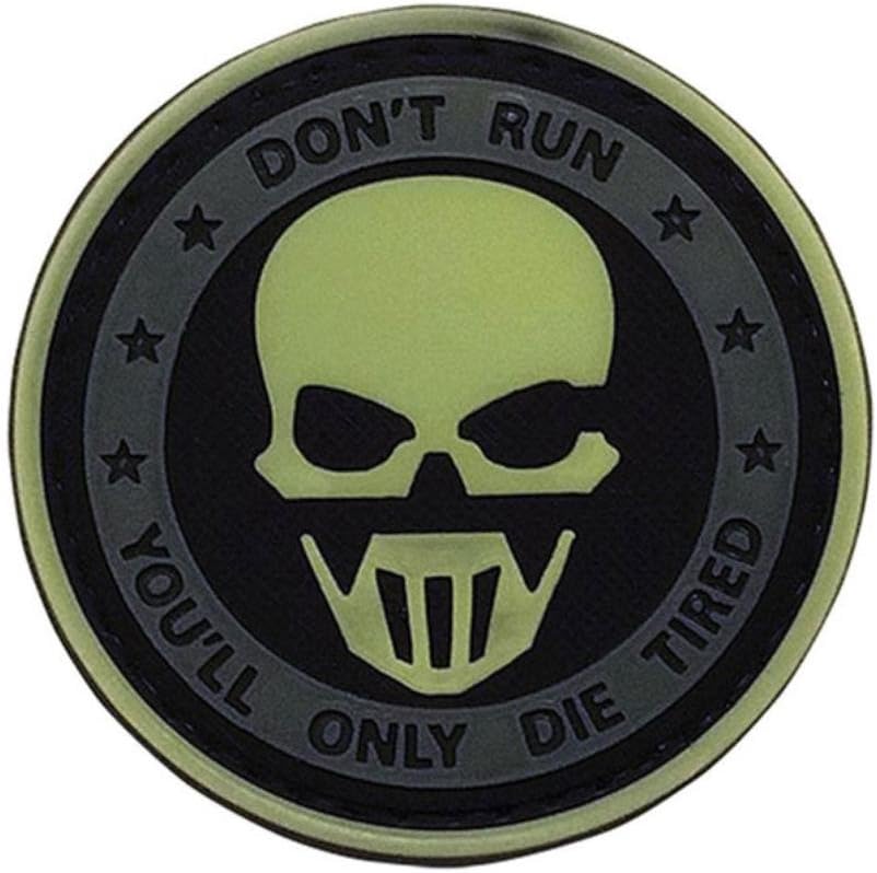 5ive Star Gear Don't Run Ghost Night Glow Morale Patch (6 PACK)