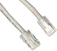 Belkin CAT5e Patch Cable - RJ-45 Male - RJ-45 Male - 25ft - Gray